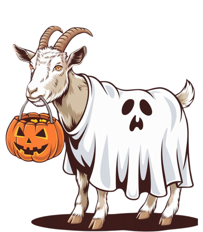 Quirky Goat Ghost Retro Halloween Humor Great Gift T-Shirt