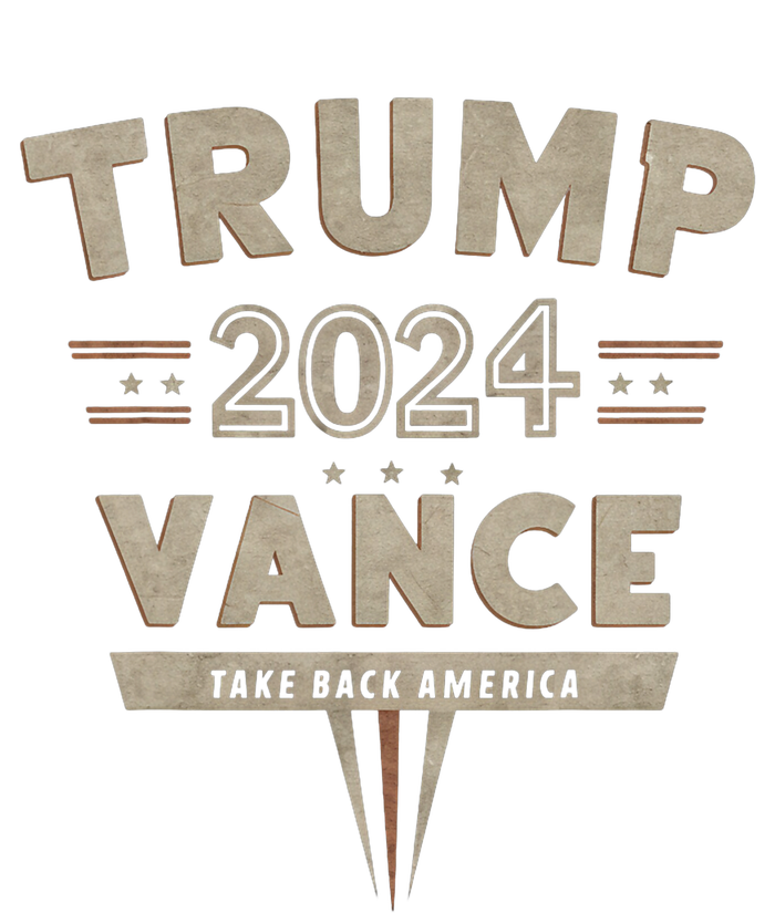 Retro Trump Vance 2024 Red T-Shirt