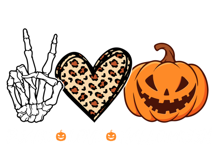 Skeleton Hands Heart Peace Love Halloween Costume Great Gift T-Shirt