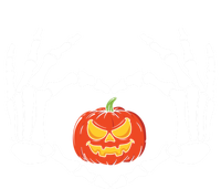 Skeleton Hands Heart Pumpkin Halloween And Gift 16 in Basic Backpack