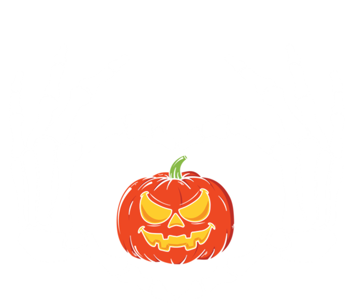 Skeleton Hands Heart Pumpkin Halloween And Gift 16 in Basic Backpack