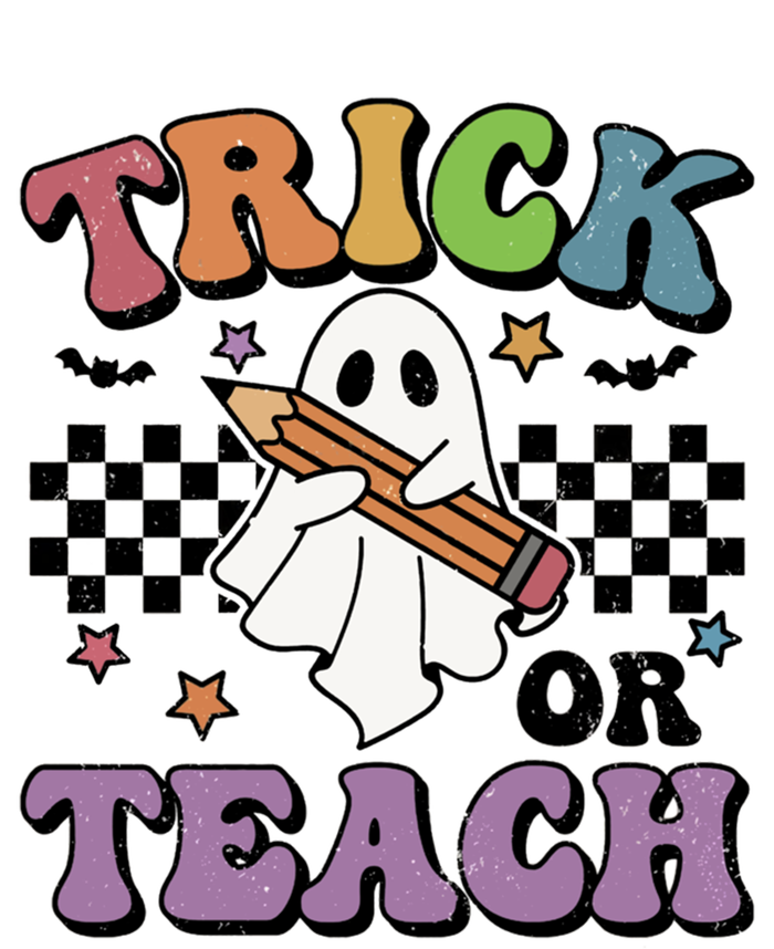 Teacher Halloween Trick Or Teach Cute Ghost Gift T-Shirt