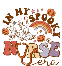 Spooky Nicu Nurse Halloween Ghost In My Spooky Nurse Era Cute Gift Pom Pom 12in Knit Beanie