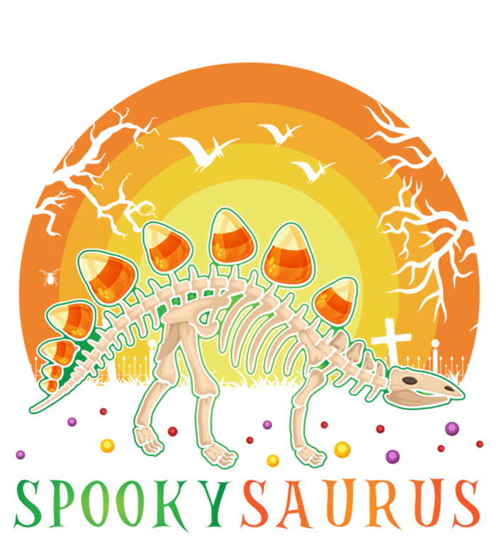 Spooky Saurus Stegosaurus Dinosaur Costume Halloween Party Gift T-Shirt