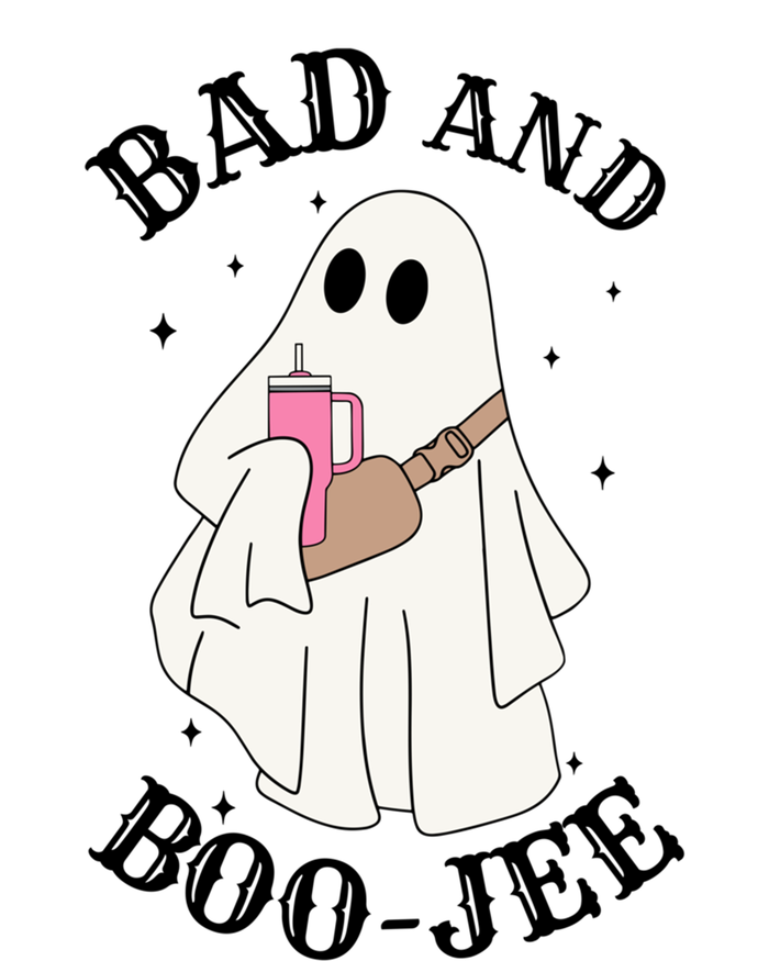 Spooky Season Cute Ghost Halloween Costume Bad And Boojee Gift T-Shirt