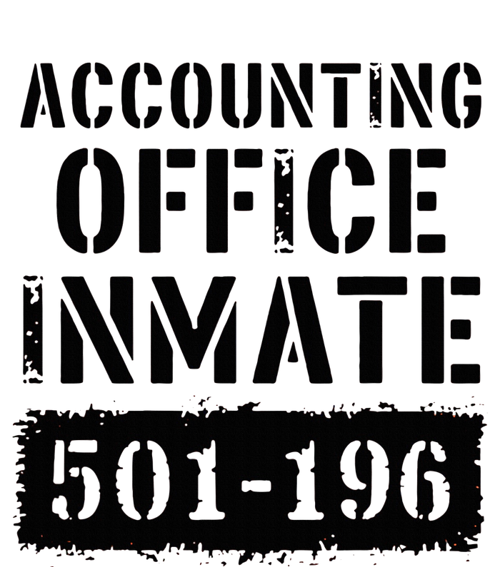 Accounting Office Inmate Costume Prison Accountant Tall Long Sleeve T-Shirt