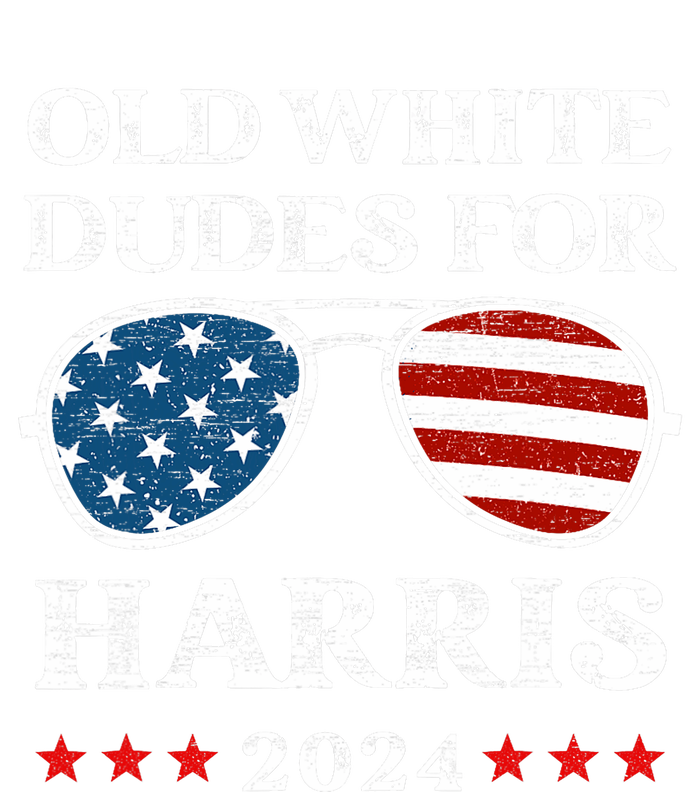 Old White Dudes For Harris Sunglasses Dad Papa For Kamala T-Shirt