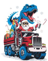 Christmas Family Matching Santa Truck Dinosaur T-Shirt