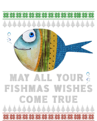 FishermanS Fishmas Wishes Fishing Ugly Christmas T-Shirt