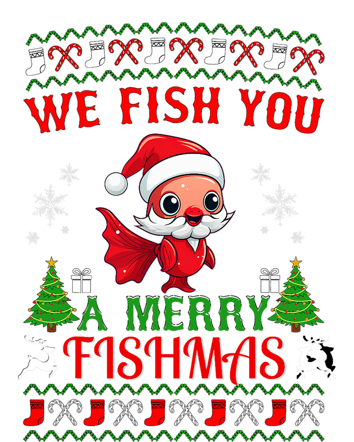 Fishing Funny Christmas Lights I Wish A Merry Fishmas Daily Commute Backpack