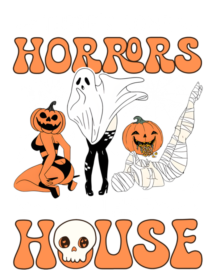 ThereS Some Horrors In This House Retro Halloween Funny Cute Gift Ladies Essential Flowy Tank