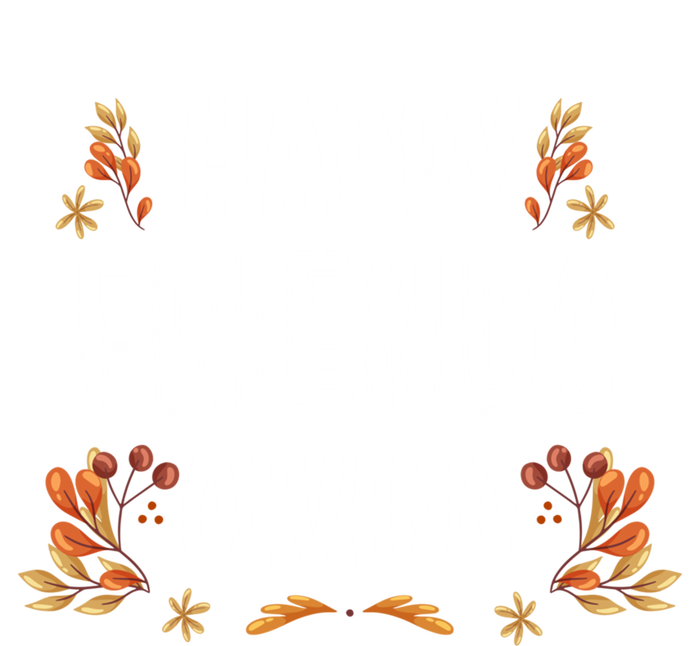 Turkey Friends Giving Cute Gift Happy Friendsgiving Thanksgiving Cute Gift V-Neck T-Shirt