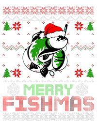 Merry Fishmas Fishing Christmas Ugly Pajama Fisher Toddler Fine Jersey T-Shirt