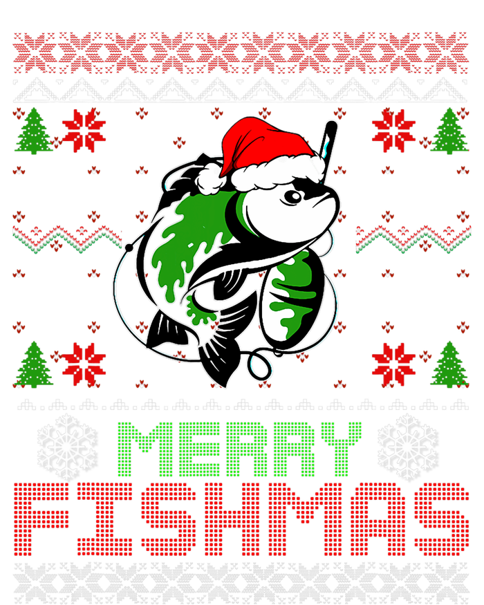 Merry Fishmas Fishing Christmas Ugly Pajama Fisher Toddler Fine Jersey T-Shirt