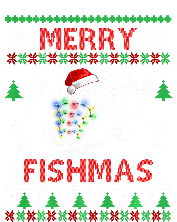 Merry Fishmas Fishing Christmas Ugly Pajama Fishers T-Shirt