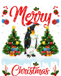 Penguin Merry Christmas Tree Lighting Emperor Penguin Xmas Mesh Reversible Basketball Jersey Tank