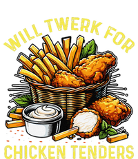 Will Twerk For Chicken Tenders Funny Full Zip Hoodie