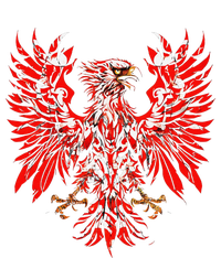 Polish Eagle Poland Polska Polish Eagle Polish Flag Women's T-Shirt