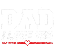 Vintage Dad I Love You Proud Son Daughter Father Matching Gift T-Shirt