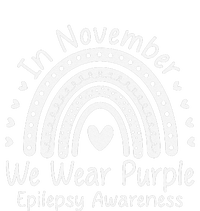 In November We Wear Purple Ribbon Warrior Epilepsy Awareness Gift Sweatshirt