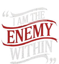 I Am The Enemy Within Flexfit Unipanel Trucker Cap