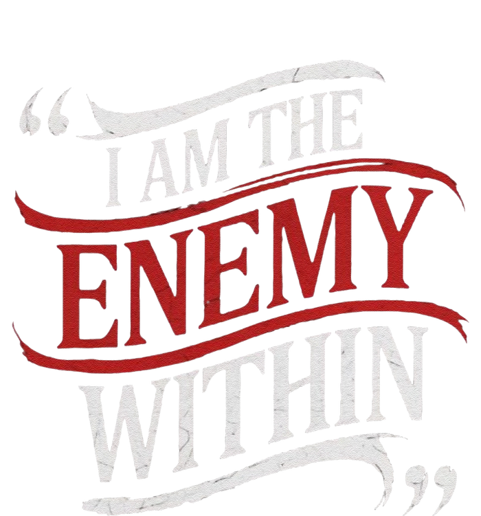 I Am The Enemy Within Flexfit Unipanel Trucker Cap