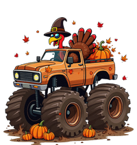 Thanksgiving Turkey Monster Truck Gift Tall Long Sleeve T-Shirt