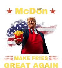 Mcdon 2024 Funny Donald Trump French Fry Cooking Friesff T-Shirt