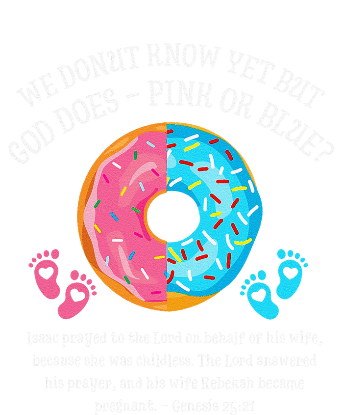 Donut Jesus Bible 2521 Gender Reveal Baby Shower T-Shirt