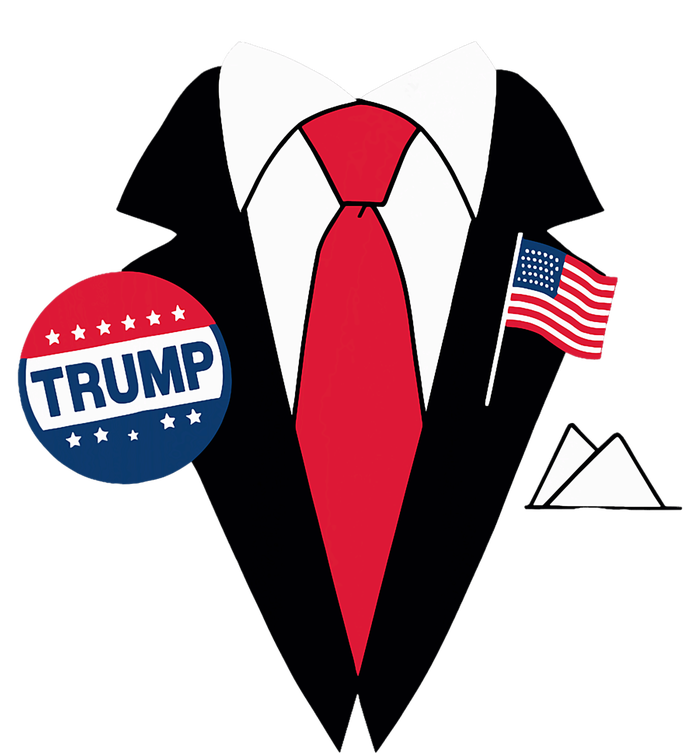 Costume Halloween Easy Tie And Suit Trump Donald T-Shirt