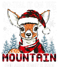 Reindeer Go Tell It On The Mountain Christ Funny Christmas T-Shirt