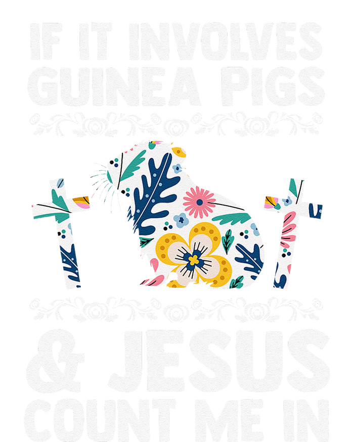 If It Involves Guinea Pigs & Jesus Count Guinea Pig 7-Panel Snapback Hat