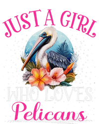 Just A Girl Who Loves Pelicans Bird For Women Sustainable Beanie