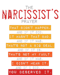 NarcissistS Prayer Narcissistic Abuse Awareness Survivor T-Shirt