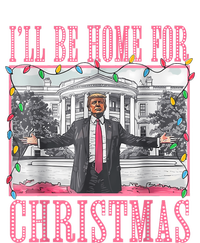 ILl Be Home For Christmas Santa Funny Trump Xmas Pajamas Tank Top