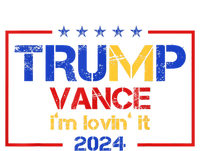 Trump Vance IM Lovin It 2024 Funny Saying Quote Trump Tank Top