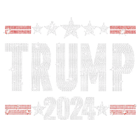 Trump 2024 Rhinestone Trump Rally Kids Hoodie