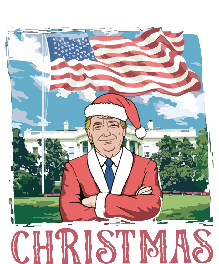 Trump ILl Be Home For Christmas Humorous Trump Christmas Valucap Bio-Washed Visor