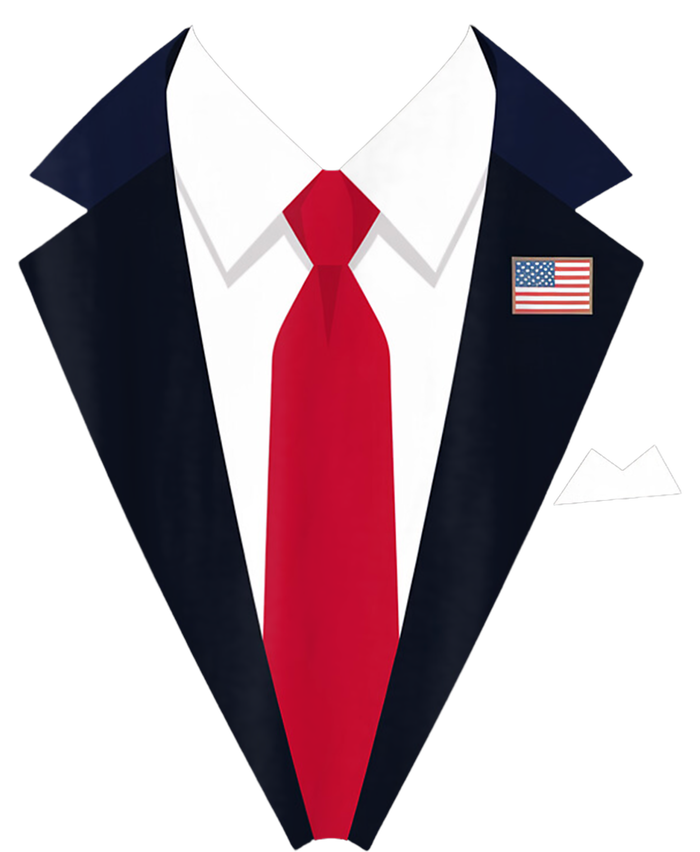 Funny Usa President Trump Suit Easy Halloween Costume Short Acrylic Beanie