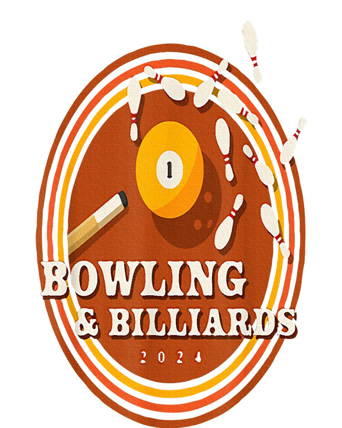 70s Bowling And Billiards Tall T-Shirt