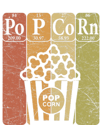 Popcorn Periodic Table Elements Cinema Lover Movie Snack Dry Zone Grid Polo