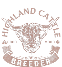 Vintage Highland Cattle Breeder & Scottish Cow Farmers Stuff Flat Bill Trucker Hat