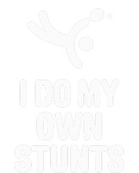 I Do My Own Stunts Funny Table Tennis Paddle Ping Pong Gift Grommeted Golf Towel