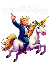 Trumpicorn Funny Donald Trump Unicorn President Halloween Women's Perfect Tri Rocker Tank