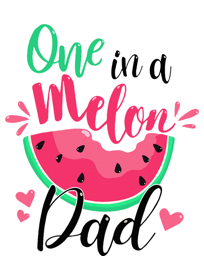 One In A Melon Dad Summer Birthday Party Matching Family Sweatshirt