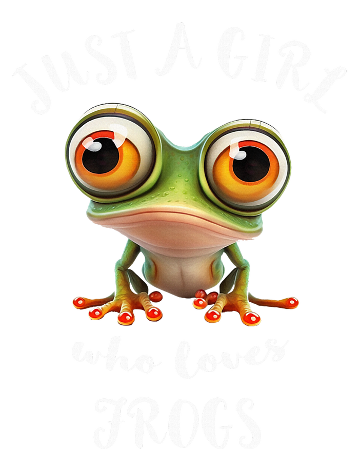 Just A Girl Who Love Rainforest Amphibian Red Eyed Tree Frog Tie Dye Hoodie