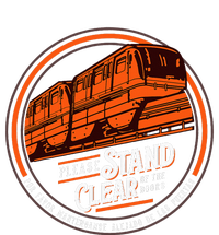 Monorail Please Stand Clear Of The D.O.O.R.S English Spanish T-Shirt