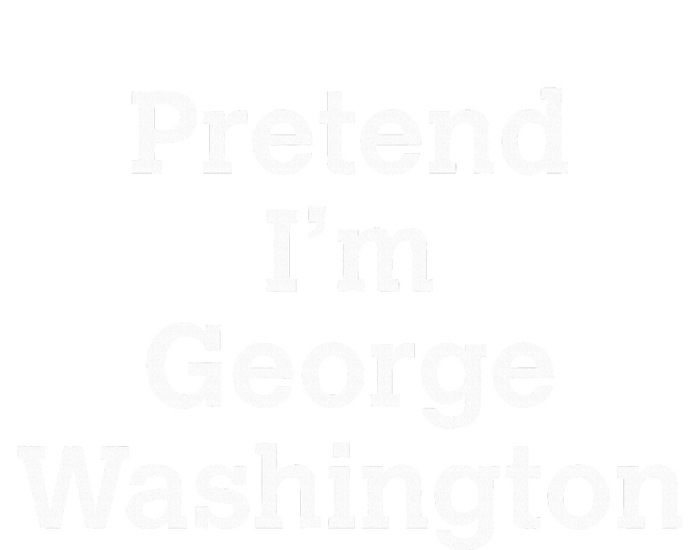 Pretend IM George Washington Costume Halloween History Grommeted Golf Towel