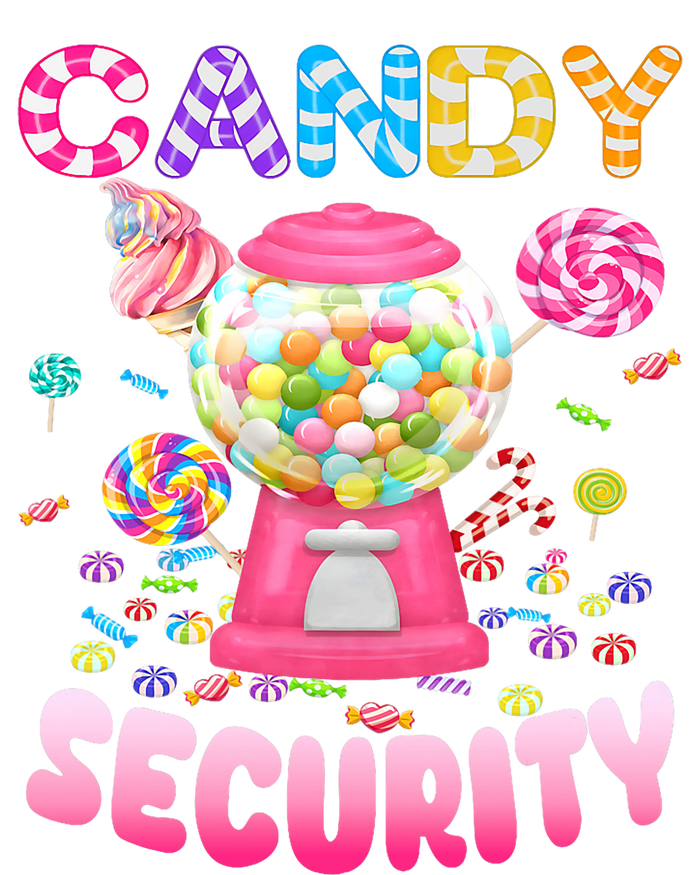 Candysecurity Candyland Costume Teens Adult Long Sleeve Pajama Set