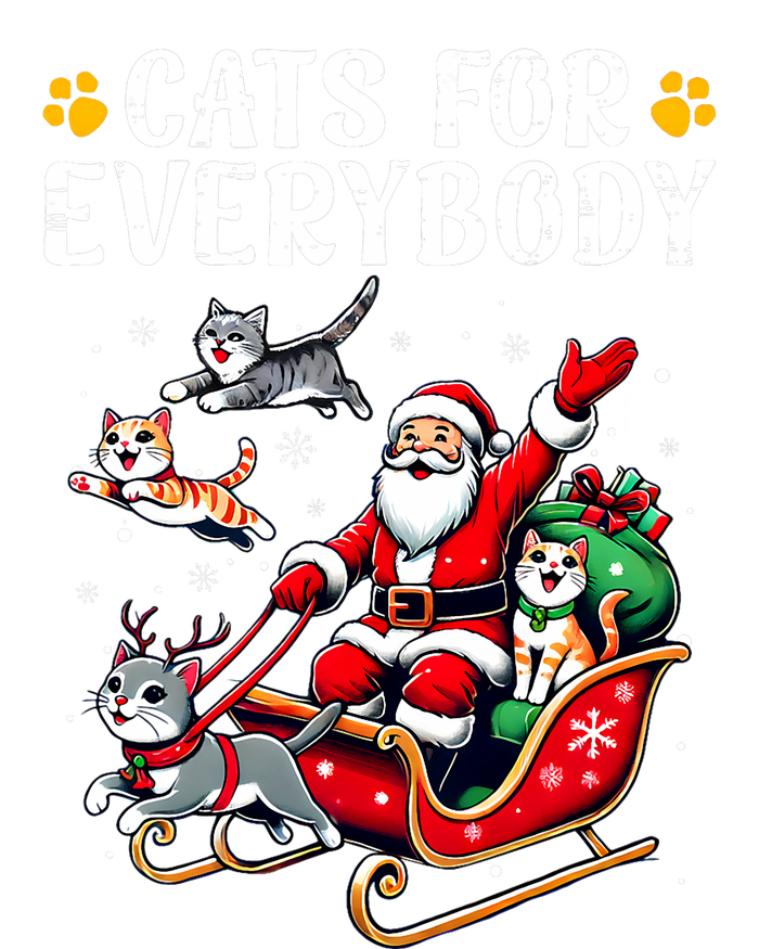 Cats For Everybody Christmas Cat Funny Xmas Santa Magnet